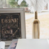 Drink champagne and dance on the tables. Great Gatsby Bridal Shower. Bridesmaidsconfession.com